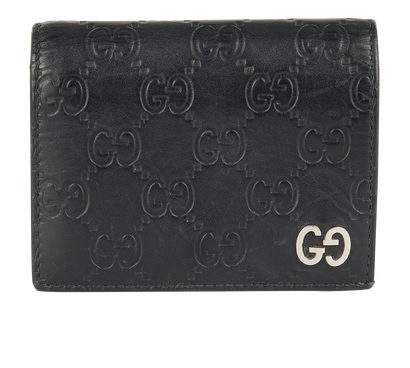 Gucci Guccissima Compact Bifold Wallet, front view